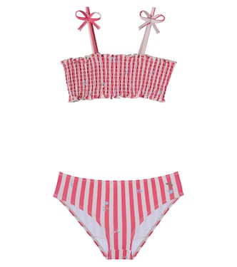 Striped bikini | Wheat