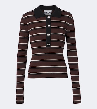 Jersey de lana a rayas | Ganni