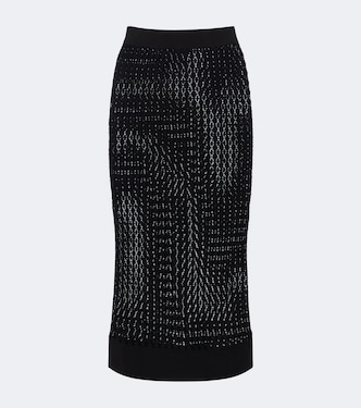 Falda tubo calada | Saint Laurent