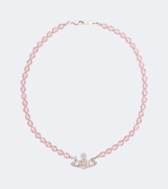 Choker Messaline mit Kristallen | Vivienne Westwood