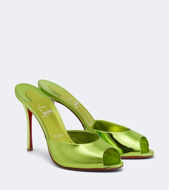 Me Dolly mirrored leather mules | Christian Louboutin