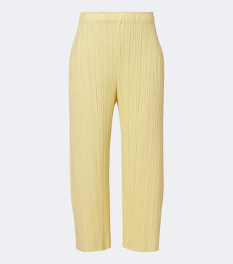 Pantalones anchos cropped Monthly Colors: July | Pleats Please Issey Miyake
