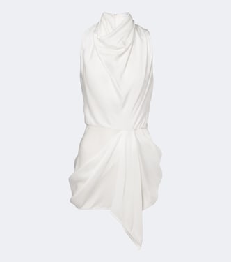 Draped satin top | Givenchy