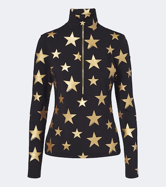 Hikari printed half-zip ski top | Goldbergh
