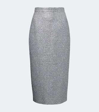 Lorelei tweed pencil skirt | Emilia Wickstead
