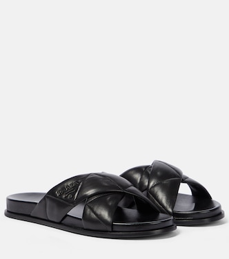 Leather sandals | Prada