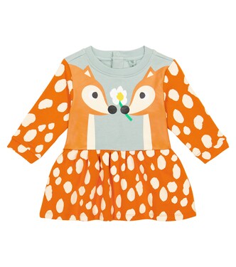 Baby printed cotton dress | Stella McCartney Kids