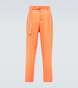 Grant high-rise wide-leg wool pants | King & Tuckfield