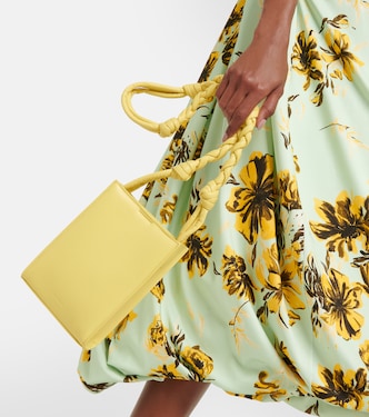 ジルサンダー　タングル　イエロー Tangle Padded Small crossbody bag in yellow - Jil Sander | Mytheresa