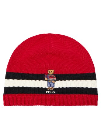 Polo Bear cotton beanie | Polo Ralph Lauren Kids