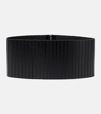 Striped corset leather belt | Alaïa