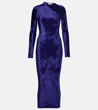 Midikleid aus Samt | Alaïa