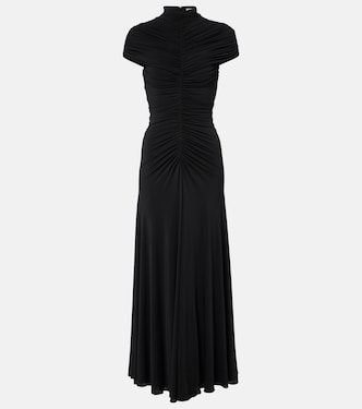 Gathered maxi dress | Alaïa