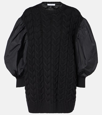 فستان قصير محبوك من الصوف Ancella | Max Mara