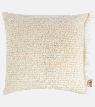 Ariete wool and cotton-blend cushion | The House of Lyria