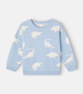 Pull Lapis en jacquard de coton | Konges Sløjd