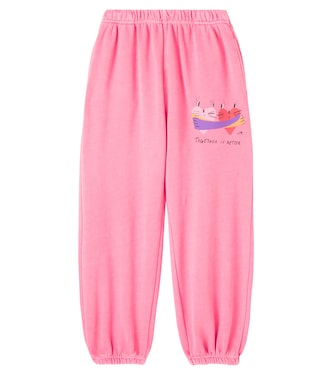Together printed cotton sweatpants | Jellymallow