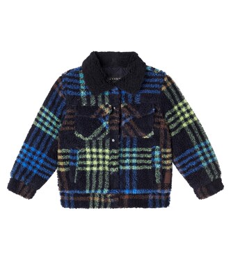 Checked teddy fleece jacket | Scotch & Soda Kids