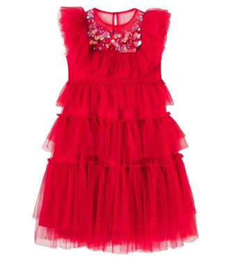 Rana embellished tiered tulle dress | Tutu Du Monde