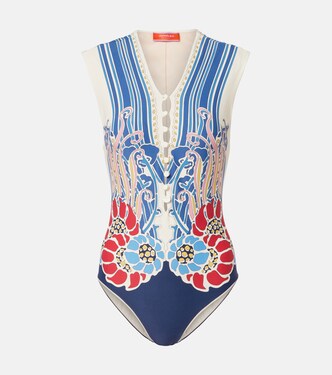Tutto Suit printed swimsuit | La DoubleJ