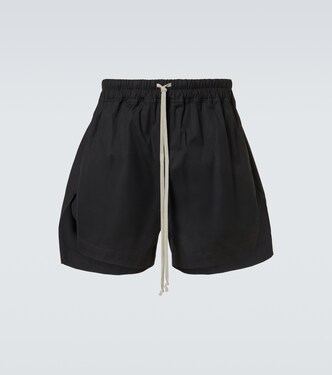 Cotton jersey shorts | Rick Owens