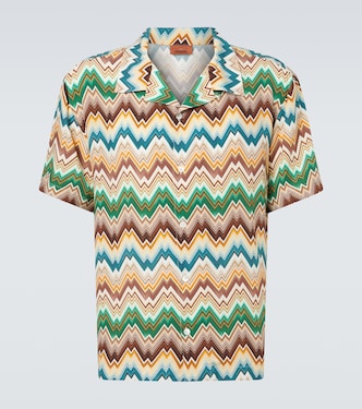 Zigzag bowling shirt | Missoni