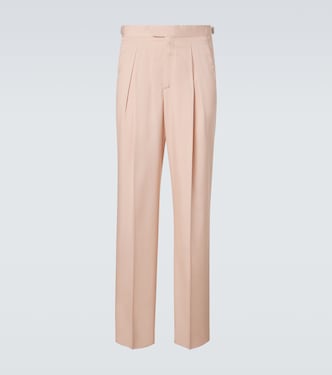Johnny silk suit pants | Umit Benan