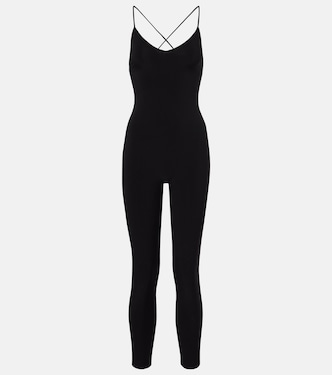 Fara open-back jersey catsuit | Norma Kamali