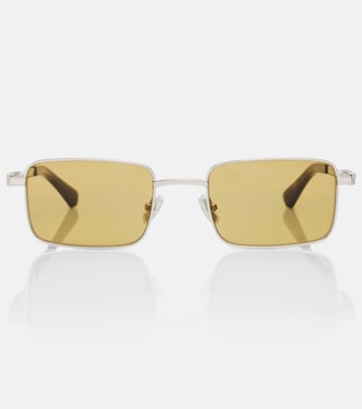 Stretch rectangular sunglasses | Bottega Veneta