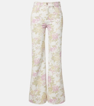 Kimberly '70s floral flared jeans | Citizens of Humanity