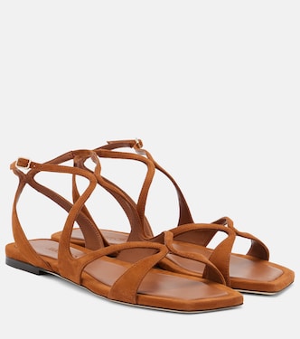 Sandalen Ayla aus Veloursleder | Jimmy Choo
