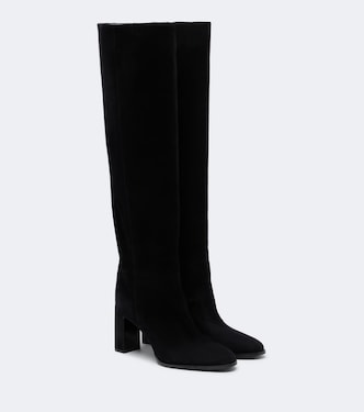 Stivali over-the-knee Caly in suede | Jimmy Choo