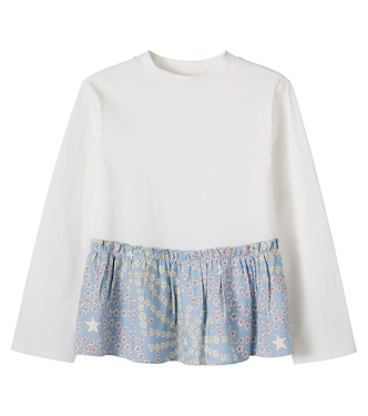 Printed cotton jersey T-shirt | Stella McCartney Kids