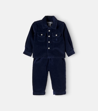 Baby corduroy jacket and pants set | Polo Ralph Lauren Kids