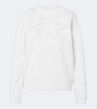 Vella embroidered cotton sweatshirt | Marant Etoile