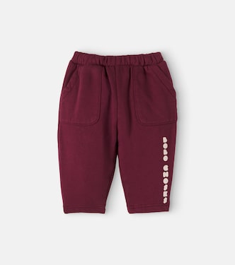 Baby logo cotton sweatpants | Bobo Choses