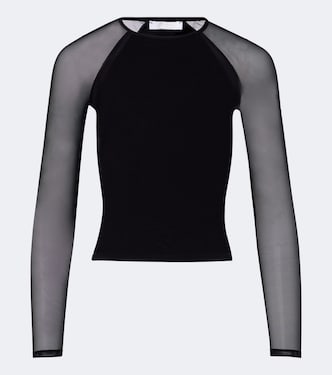Marita tulle-trimmed T-shirt | Eres