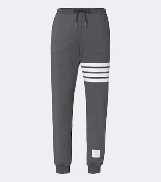 4-Bar cotton jersey sweatpants | Thom Browne