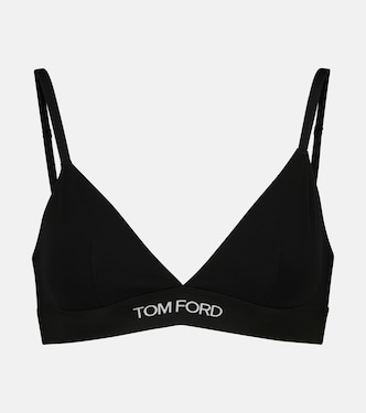 Sujetador de jersey con logo | Tom Ford