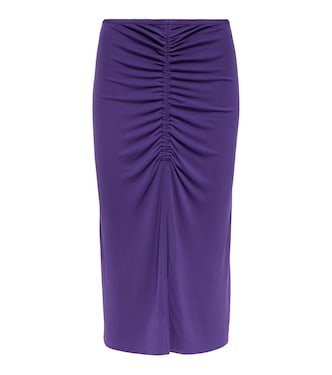 Joella ruched midi skirt | Isabel Marant