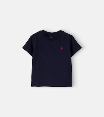 Baby logo cotton jersey T-shirt | Polo Ralph Lauren Kids