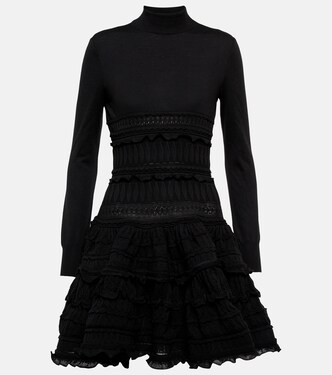 Crinoline wool minidress | Alaïa