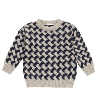 Nicola jacquard wool sweater | The New Society