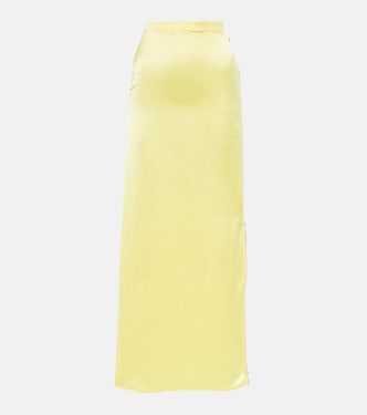 Minifalda asimétrica de crepé | JW Anderson