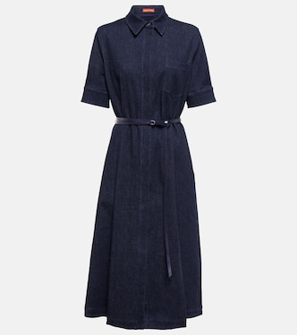 Kieran denim midi dress | Altuzarra