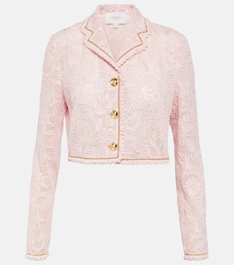 Chaqueta cropped de encaje | Giambattista Valli