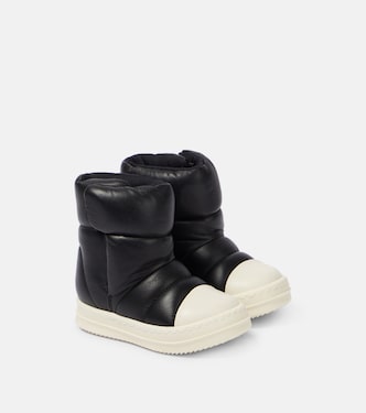 Baby Puffer leather boots | Rick Owens Kids