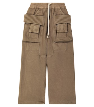 Pods cotton-blend cargo pants | Rick Owens Kids