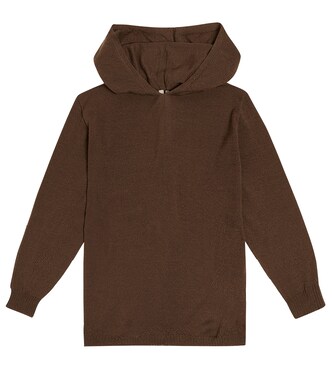 Virgin wool hoodie | Rick Owens Kids