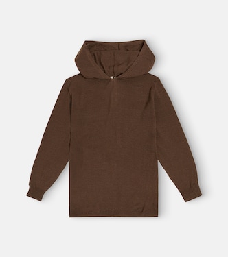 Virgin wool hoodie | Rick Owens Kids